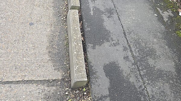 Damaged Curb