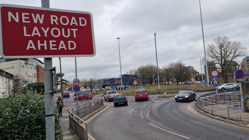 Army and Navy roundabout in Chelmsford