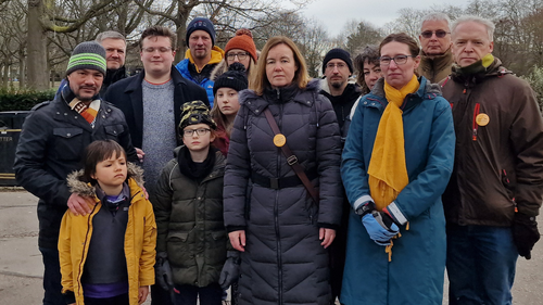 Councillor Marie Goldman with central Chelmsford residents