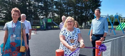 Andrews park play area opened by Mayor